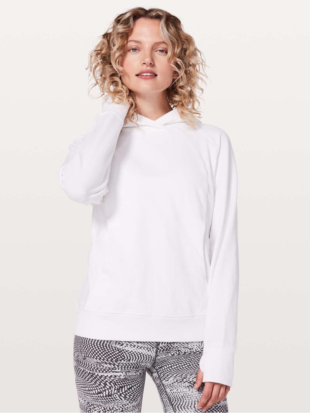 Lululemon Scuba Pullover Off White Cream Ivory 8
